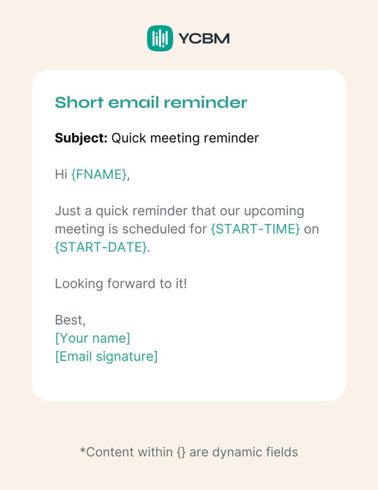Minimize NoShows 12 Effective Meeting Reminder Email Templates